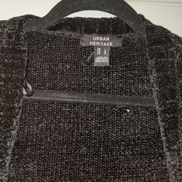 ultrasoft knit black cardigan - Picture 2 of 2